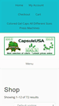 Mobile Screenshot of capsuleusa.com