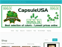 Tablet Screenshot of capsuleusa.com